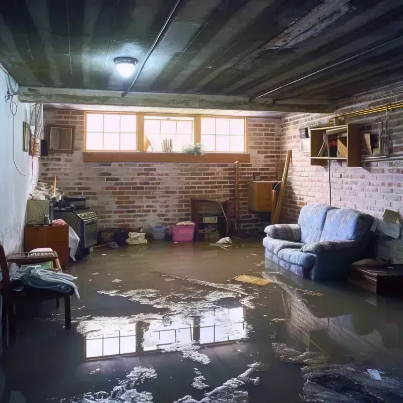 Flooded Basement Cleanup in Central Aguirre, PR